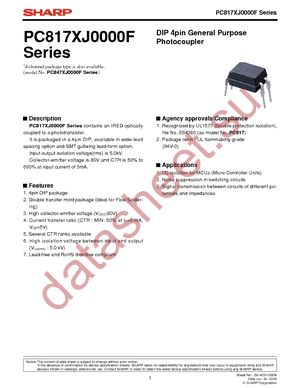 PC817X2J000F datasheet  